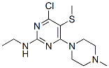 CAS#: 55477-17-3, N-Ethyl-4-Chloro-6-(4-Methylpiperazino)-5-(Methylthio)Pyrimidin-2-Amine
