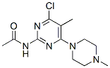 CAS#: 55477-34-4, N-[4-Chloro-6-(4-Methylpiperazino)-5-Methylpyrimidin-2-Yl]Acetamide