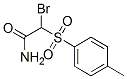 CAS 登录号：55490-03-4， 2-溴-2-[(4-甲基苯基)磺酰基]乙酰胺