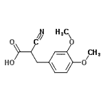 CAS#: 55502-61-9, 2-Cyano-3-(3,4-Dimethoxyphenyl)Propanoic Acid
