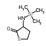 CAS 登录号：55517-34-5， 3-[(三甲基硅烷基)氨基]二氢-2(3H)-噻吩酮