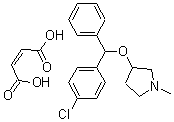CAS#: 5560-75-8, Pyroxamine Maleate