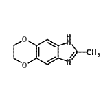 CAS#: 556020-32-7, 2-Methyl-6,7-Dihydro-1H-[1,4]Dioxino[2,3-f]Benzimidazole