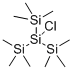 CAS 登录号：5565-32-2， 氯三(三甲基硅烷基)硅烷