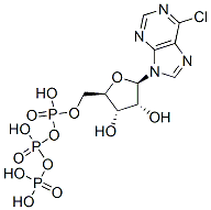 CAS#: 55673-61-5, 6-Chloro-9 beta-D-Ribofuranosylpurine-5'-Triphosphate