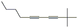 CAS#: 55682-73-0, 2,2-Dimethyl-3,5-Decadiyne