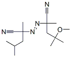 CAS#: 55685-40-0, 2-[(1-Cyano-1,3-Dimethylbutyl)Azo]-4-Methoxy-2,4-Dimethylpentanenitrile