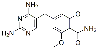 CAS#: 55687-57-5, 4-[(2,4-Diaminopyrimidin-5-Yl)Methyl]-2,6-Dimethoxy-Benzamide