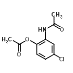 CAS#: 55702-50-6, 2-Acetamido-4-Chlorophenyl Acetate