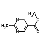 CAS 登录号：5571-03-9， 甲基2-甲基-5-嘧啶羧酸酯