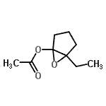 CAS#: 55767-71-0, 5-Ethyl-6-Oxabicyclo[3.1.0]Hex-1-Yl Acetate