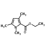 CAS#: 55770-79-1, Ethyl 1,3,5-Trimethyl-1H-Pyrrole-2-Carboxylate