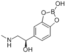 CAS#: 5579-16-8, (R)-2-Hydroxy-alpha-[(Methylamino)Methyl]-1,3,2-Benzodioxaborole-5-Methanol