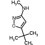 CAS#: 55809-35-3, N-Methyl-5-(2-Methyl-2-Propanyl)-1,2-Oxazol-3-Amine
