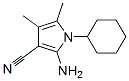 CAS#: 55817-74-8, 2-Amino-1-Cyclohexyl-4,5-Dimethyl-1H-Pyrrole-3-Carbonitrile