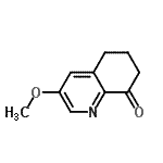 CAS#: 558444-62-5, 3-Methoxy-6,7-Dihydro-8(5H)-Quinolinone