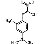 CAS#: 55875-42-8, N,N,3-Trimethyl-4-(2-Nitro-1-Propen-1-Yl)Aniline