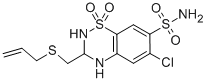CAS#: 5588-16-9, 6-Chloro-3,4-Dihydro-3-[(2-Propenylthio)Methyl]-2H-1,2,4-Benzothiadiazine-7-Sulfonamide 1,1-Dioxide