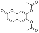 CAS 登录号：55939-28-1， 6,7-二乙酰氧基-4-甲基香豆素