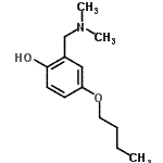 CAS#: 55955-89-0, 4-Butoxy-2-[(Dimethylamino)Methyl]Phenol