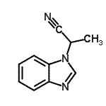 CAS#: 55982-94-0, 2-(1H-Benzimidazol-1-Yl)Propanenitrile