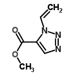 CAS#: 55988-93-7, Methyl 1-Vinyl-1H-1,2,3-Triazole-5-Carboxylate