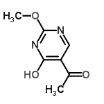 CAS 登录号：55996-06-0， 5-乙酰基-2-甲氧基-4(1H)-嘧啶酮