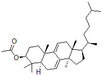 CAS#: 5600-01-1, 5alpha-Lanosta-7,9(11)-Dien-3beta-Ol Acetate