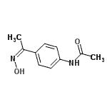 CAS#: 56072-03-8, N-{4-[(1Z)-N-Hydroxyethanimidoyl]Phenyl}Acetamide