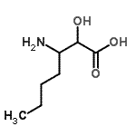 CAS#: 561066-93-1, 3-Amino-2-Hydroxyheptanoic Acid