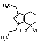 CAS#: 561300-08-1, 2-(3-Ethyl-7,7-Dimethyl-4,5,6,7-Tetrahydro-1H-Indazol-1-Yl)Ethanamine
