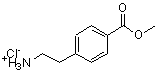 CAS#: 56161-89-8, 4-(2-Amino-ethyl)-benzoic acid methyl ester hydrochloride
