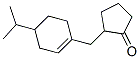 CAS 登录号：56175-55-4， 2-[(4-异丙基环己-1-烯-1-基)甲基]环戊烷-1-酮
