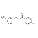 CAS 登录号：56201-97-9， 1-(4-氟苯基)-3-(3-甲基苯基)-1-丙酮