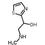 CAS#: 562101-31-9, 2-(Methylamino)-1-(1,3-Thiazol-2-Yl)Ethanol