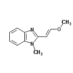 CAS#: 56228-39-8, 2-[(E)-2-Methoxyvinyl]-1-Methyl-1H-Benzimidazole