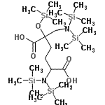 CAS#: 56247-64-4, 5-[Bis(Trimethylsilyl)Amino]-2-{[Bis(Trimethylsilyl)Amino]Methyl}-2-[(Trimethylsilyl)Oxy]Hexanedioic Acid