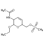 CAS 登录号：56248-05-6， 乙基2-乙酰氨基-2,3,4-三脱氧-6-O-(甲基磺酰基)己-3-烯基吡喃糖苷