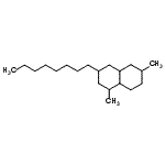 CAS#: 56248-64-7, 1,6-Dimethyl-3-Octyldecahydronaphthalene