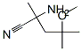 CAS#: 56262-41-0, 2-Amino-4-Methoxy-2,4-Dimethyl-Pentanenitrile