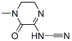 CAS#: 562814-55-5, (3,4,5,6-Tetrahydro-4-Methyl-3-Oxopyrazinyl)-Cyanamide