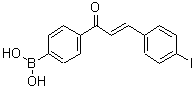 CAS 登录号：562823-84-1， {4-[(2E)-3-(4-碘苯基)-2-丙烯酰基]苯基}硼酸
