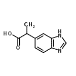 CAS#: 56353-61-8, 2-(1H-Benzimidazol-6-Yl)Propanoic Acid