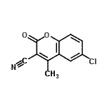 CAS#: 56394-24-2, 6-Chloro-4-Methyl-2-Oxo-2H-Chromene-3-Carbonitrile