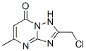 CAS#: 56433-30-8, 2-(Chloromethyl)-5-Methyl-(1,2,4)Triazolo(1,5-a)Pyrimidin-7(1H)-One