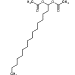 CAS#: 56438-11-0, 1,1-Hexadecanediyl Diacetate