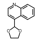 CAS#: 56503-48-1, 4-(1,3-Dioxolan-2-Yl)Quinoline