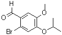 CAS#: 56517-33-0, 2-Bromo-4-Isopropoxy-5-Methoxybenzaldehyde