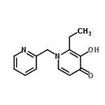 CAS#: 565238-59-7, 2-Ethyl-3-Hydroxy-1-(2-Pyridinylmethyl)-4(1H)-Pyridinone