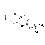 CAS#: 565456-75-9, 2-(Tert-Butoxycarbonylamino)-3-Cyclobutyl-Propanoic Acid
